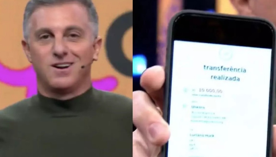 Luciano Huck faz doação para o Criança Esperança e valor vira piada