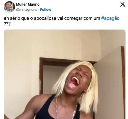 Apagão nacional: Internautas fazem memes sobre falta de energia