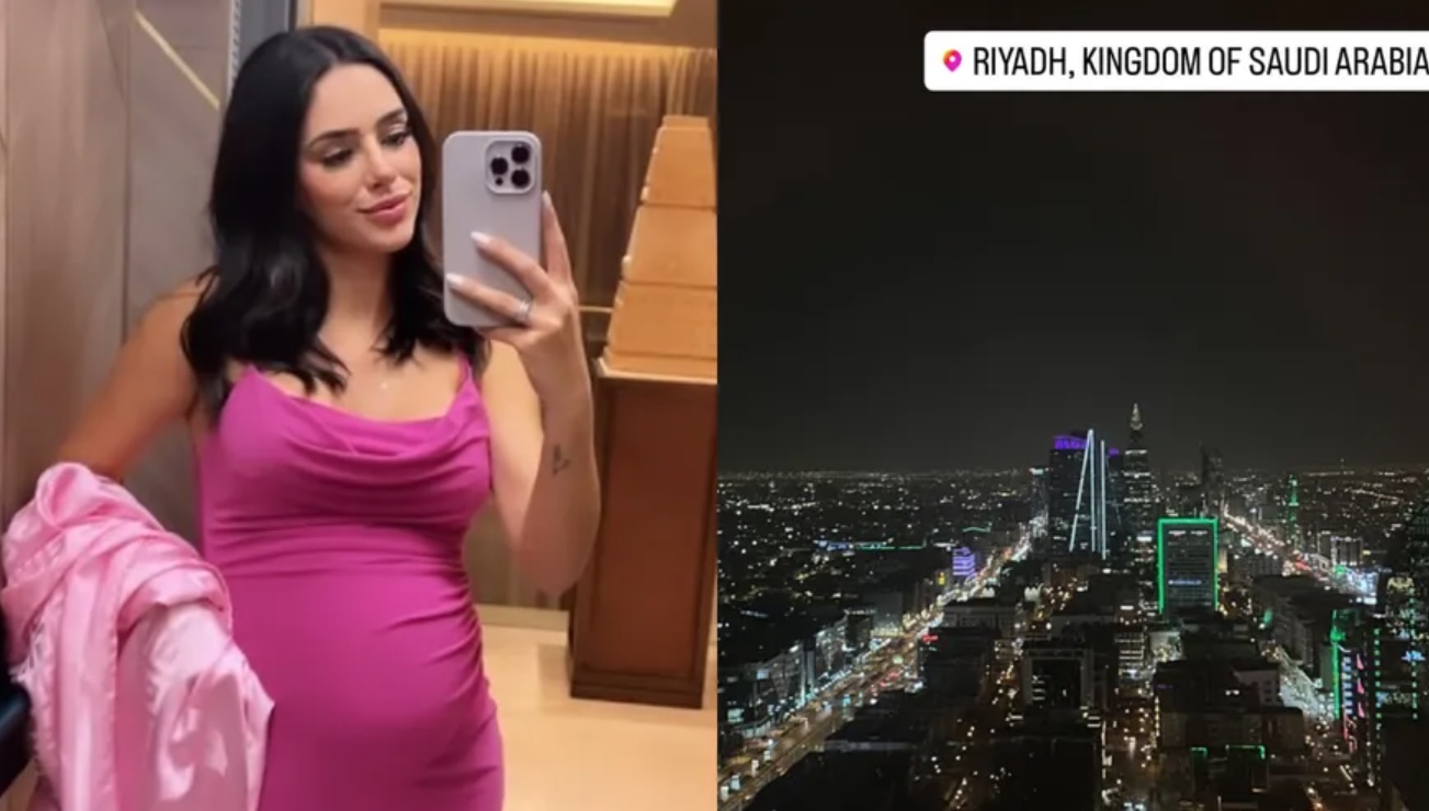 Bruna Biancardi posta primeiras fotos na Arábia Saudita