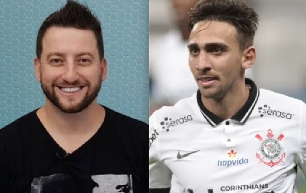 Humorista do SBT faz piada com morte de pai do jogador do Corinthians