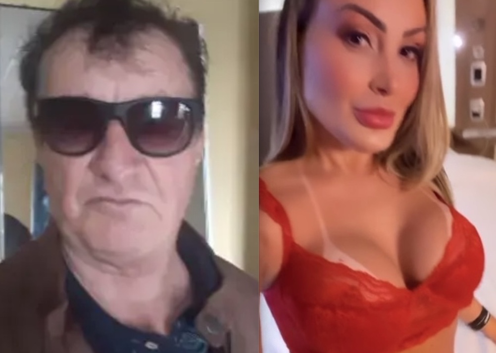 Pai de Andressa Urach xinga a filha de vagab*nda e exige exame de DNA: 'é vergonhoso'