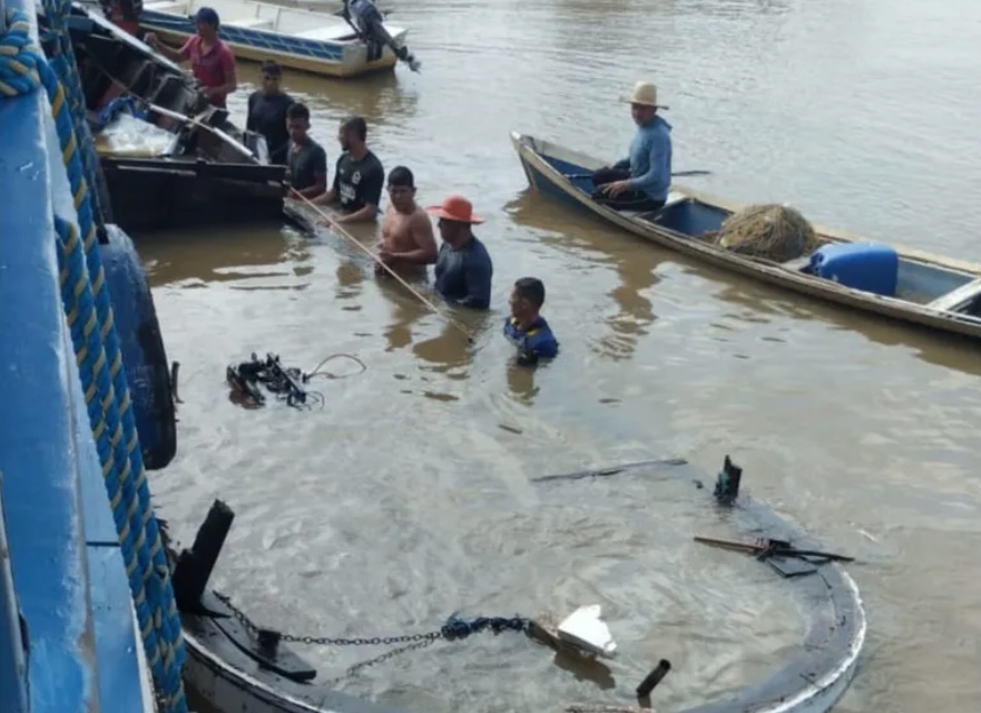 Bebê e dois tripulantes desaparecem após embarcação naufragar no Pará