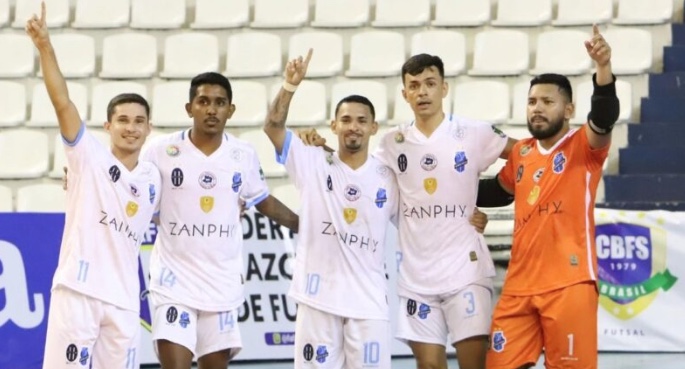 Grêmio da Amazônia vence ABF-RS por 9 a 3 e se reabilita na Taça Brasil de Futsal