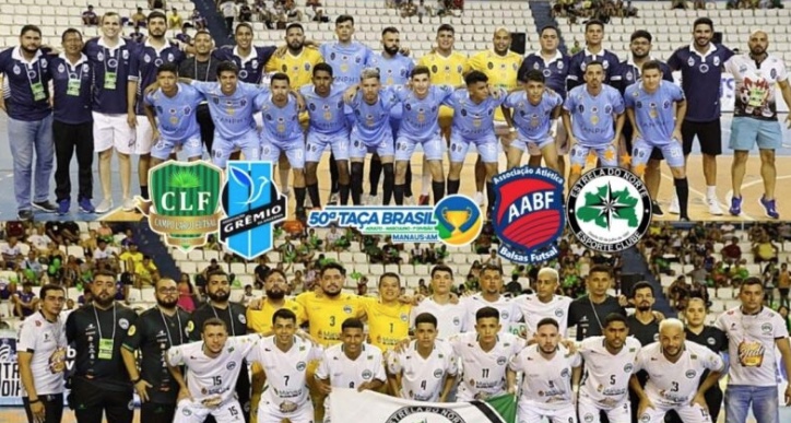 Semifinais da Taça Brasil de Futsal acontecem nesta sexta em Manaus