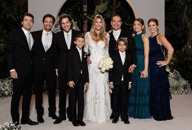 Ex-marido de Luisa Mell, Gilberto Zaborowsky se casa novamente em cerimônia luxuosa