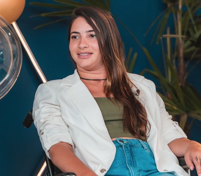 Laís Souza estará em Manaus para falar sobre inclusão de pessoas com deficiência