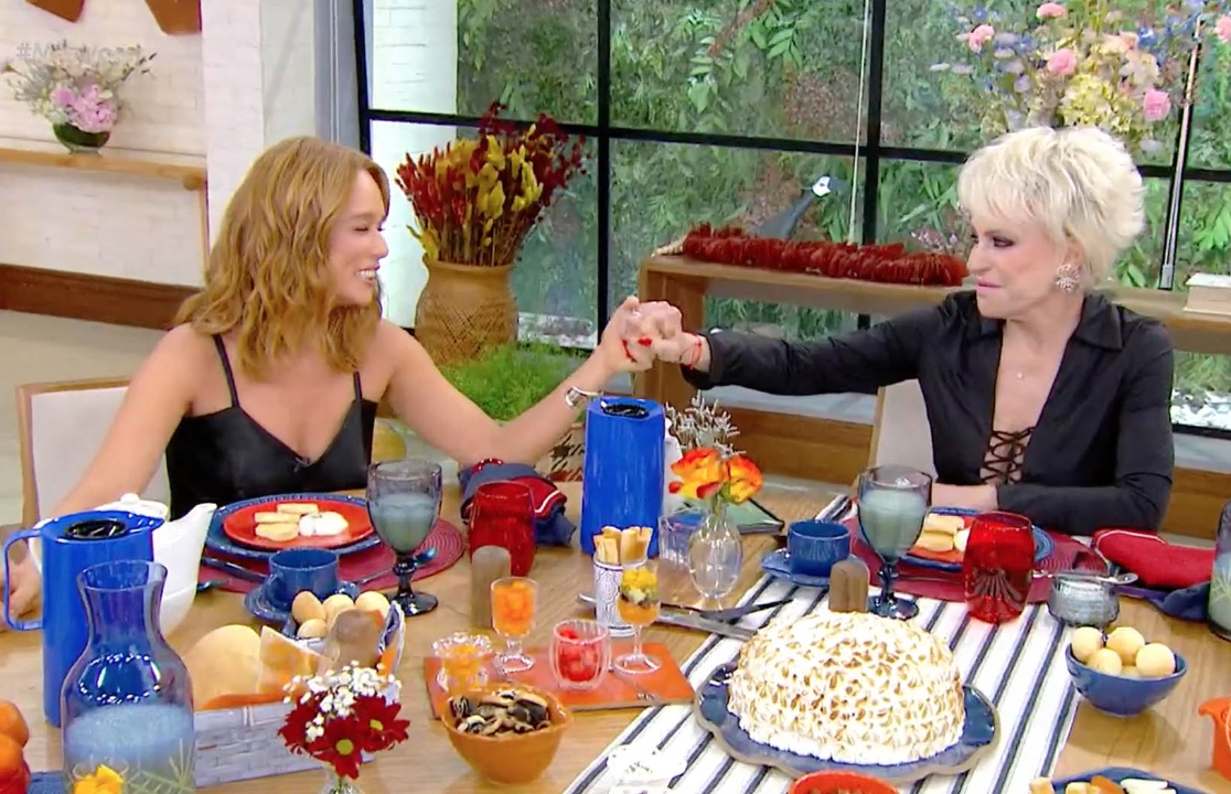 Ana Maria Braga faz pergunta indiscreta e deixa Mariana Ximenes sem graça