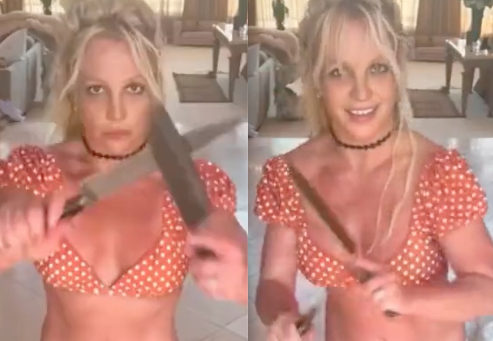 Polícia vai à casa de Britney Spears após vídeo com facas e cantora se manifesta