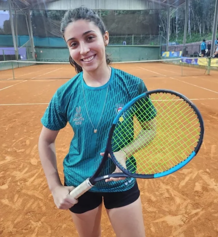 Atleta de tênis garante mais uma vitória para o Amazonas no JUBs em Joinville