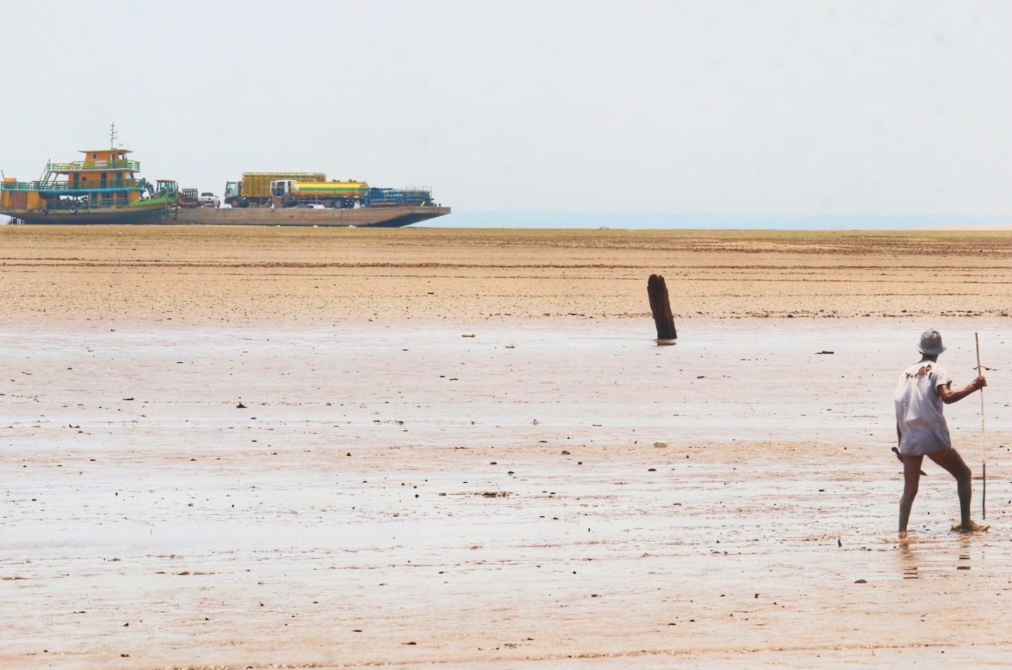 Aquecimento do Oceano Atlântico causa seca histórica no Amazonas, diz pesquisador