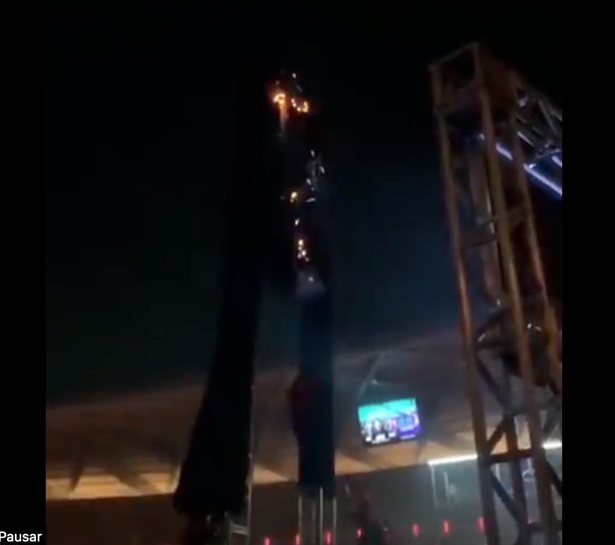 Pump dá detalhes sobre acidente com bombeiro durante incêndio em festa em Manaus