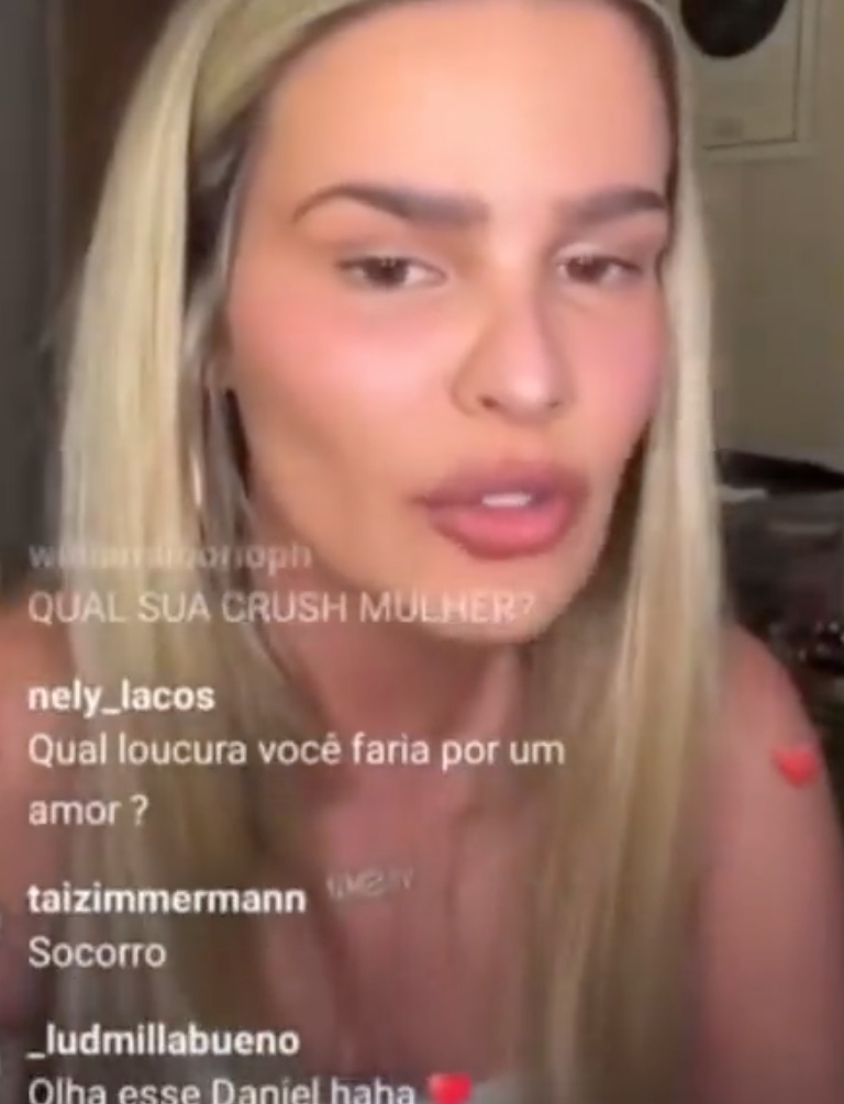Yasmin Brunet fala sobre comparações com Mel Maia em meio a romance com MC Daniel