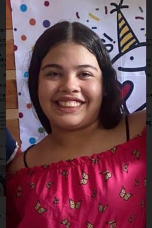 Família pede ajuda para localizar adolescente desaparecida em Manaus