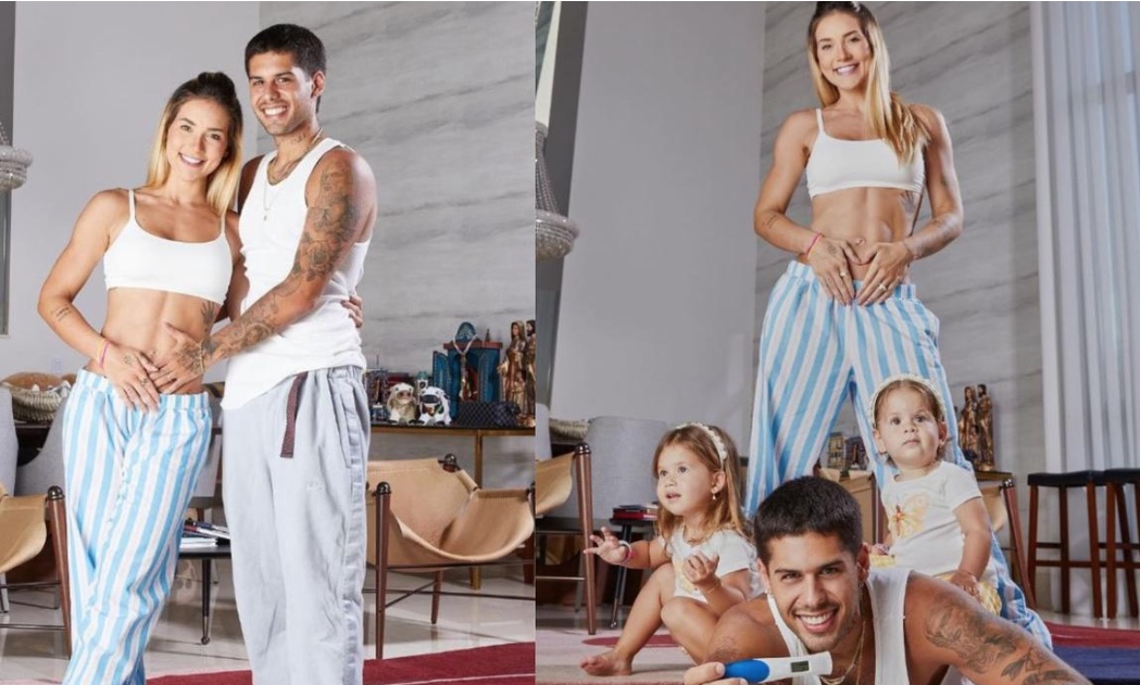 Virginia Fonseca e Zé Felipe anunciam gravidez do terceiro filho 