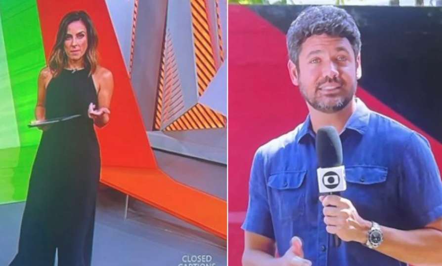 Carol Barcellos abre Globo Esporte chamando matéria de Marcelo Courrege