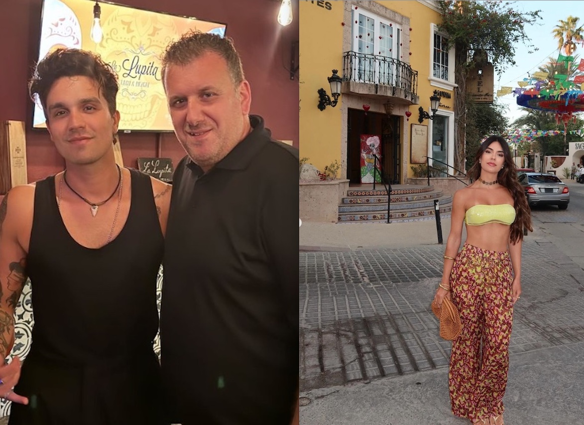 Luan Santana e Jade Magalhães postam foto no mesmo restaurante no México 