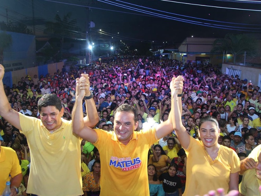 Mateus Assayag lança pré-candidatura à prefeitura de Parintins com apoio de Bi Garcia 
