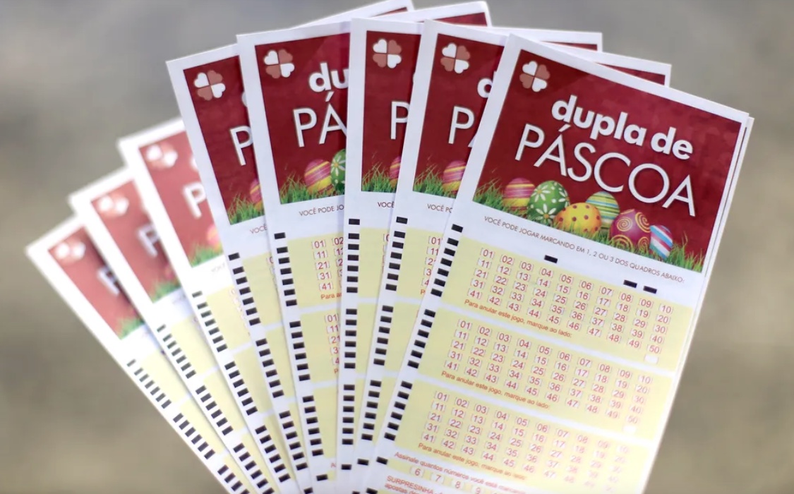 Dupla Sena de Páscoa terá prêmio de R$ 35 milhões