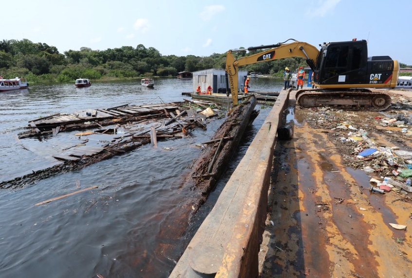 Cerca de 20 flutuantes devem ser retirados do Tarumã em primeira fase de operação