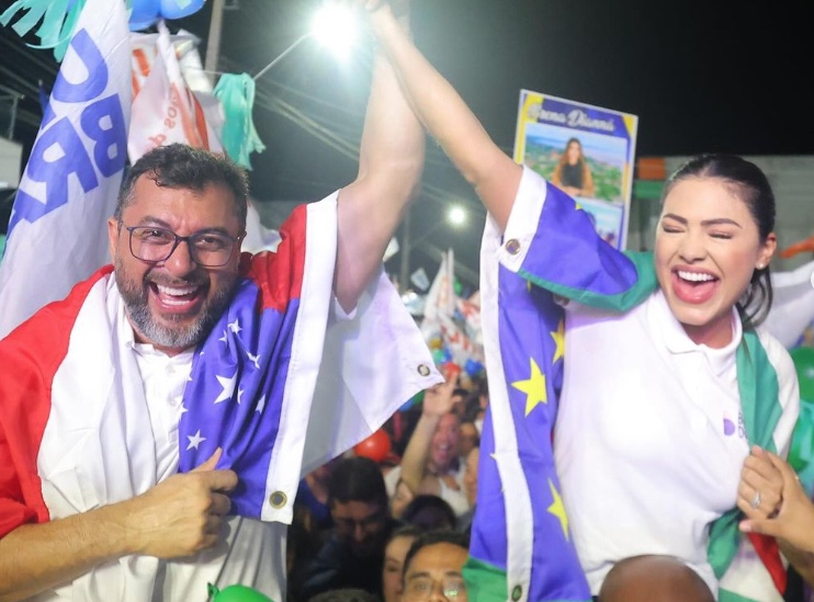 Ao lado de Wilson, Brena Dianná lança pré-candidatura para Prefeitura de Parintins