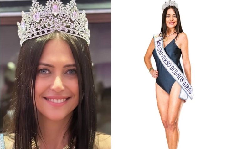 Modelo de 60 anos pode ser Miss Universo Argentina neste sábado 