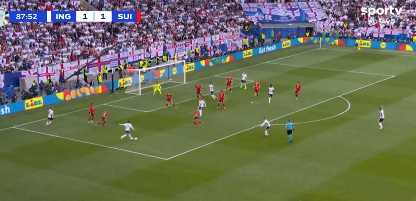 Inglaterra vence a Suíça nos pênaltis e se classifica para semifinal da Eurocopa