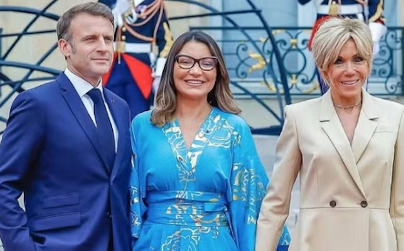 Janja representa Lula como chefe de Estado na abertura das Olimpíadas de Paris