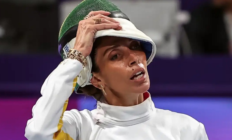 Nathalie Moellhausen competiu em Paris com tumor nas costas e fará cirurgia