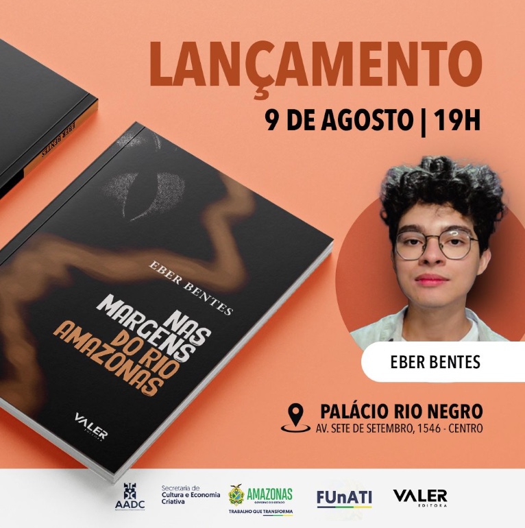Lançamento do livro 'Nas Margens do Rio Amazonas' acontece no Palácio Rio Negro nesta sexta