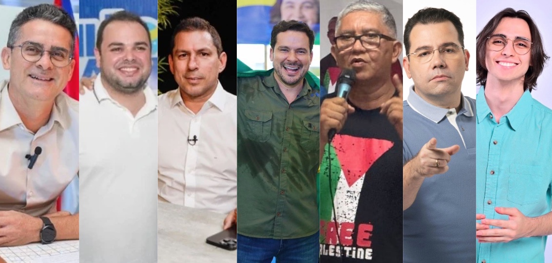 Eleições 2024: Confira a agenda dos candidatos a prefeito de Manaus para esta segunda