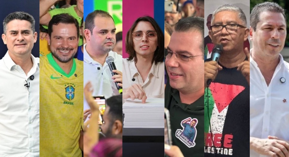Eleições 2024: Confira a agenda dos candidatos a prefeito de Manaus para esta sexta