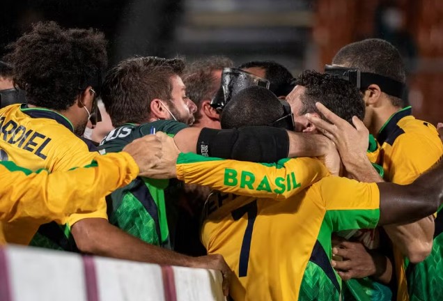 Invicto em Paralimpíadas, Brasil busca o hexa no futebol de cegos