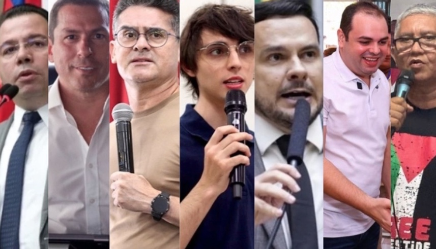 Eleições 2024: Confira a agenda dos candidatos a prefeito de Manaus para esta quinta