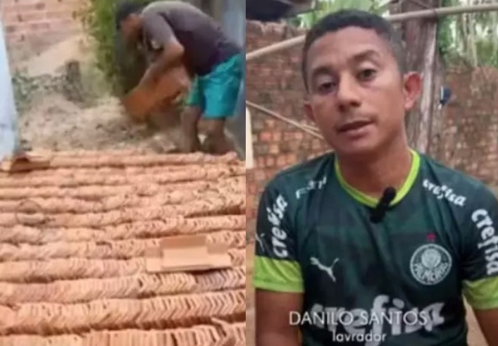 Eleitor no Maranhão diz que candidato a prefeito comprou seu voto com materiais de construção 