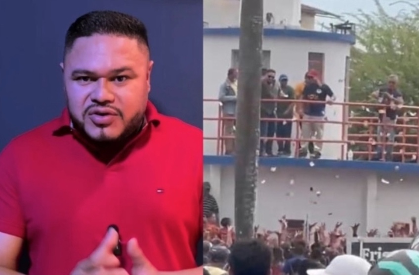 Justiça do Amazonas quebra sigilo telefônico de candidato que fez 'chuva de dinheiro' em Coari 