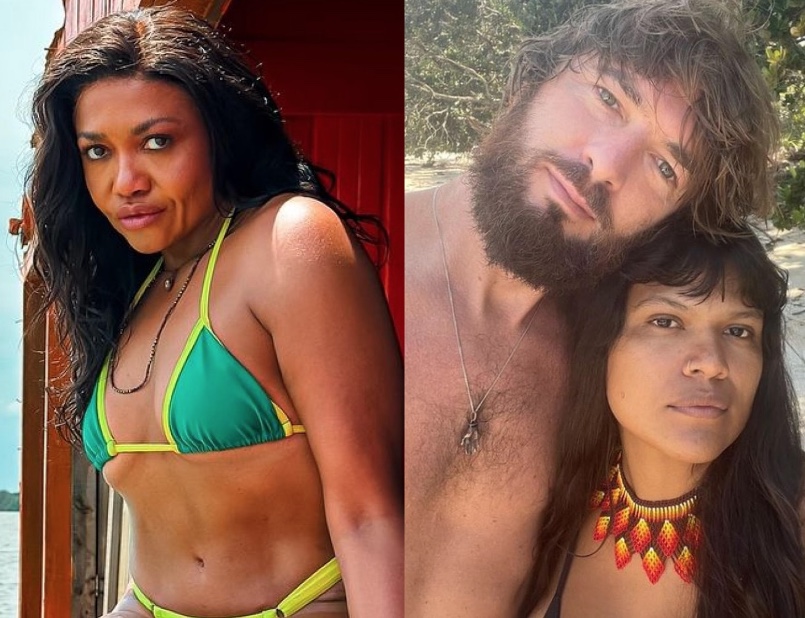 Casamento de Gaby Amarantos chega ao fim e ex engata namoro com modelo indígena