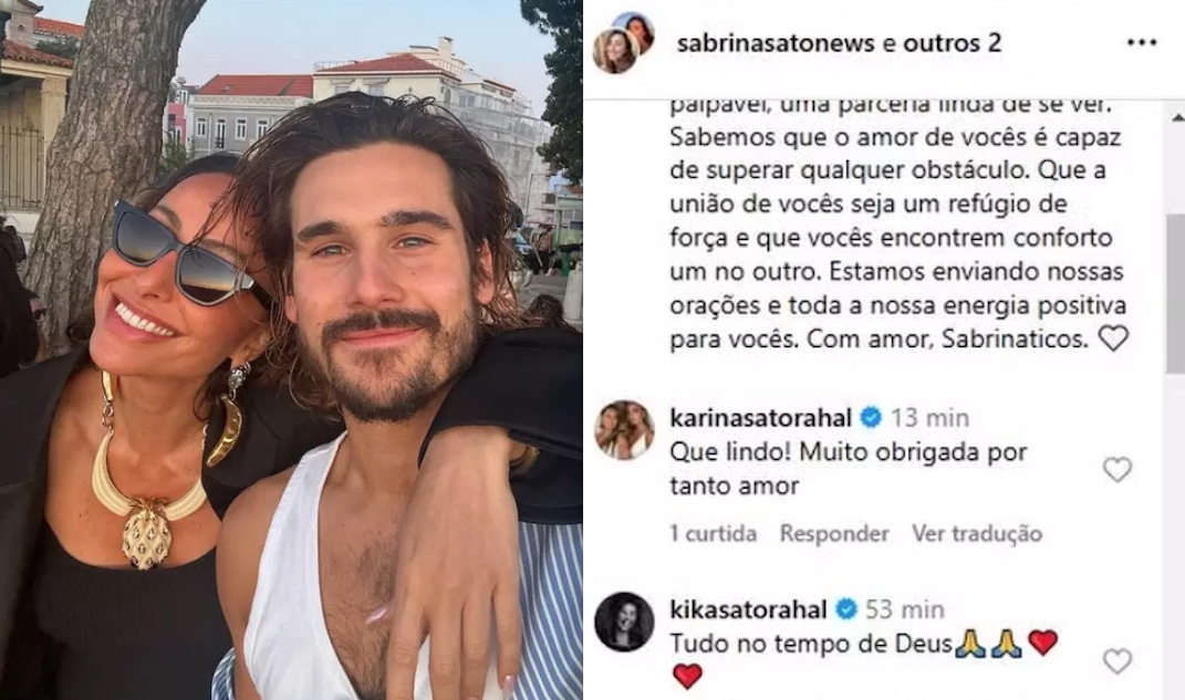 Irmã e mãe falam sobre perda do bebê de Sabrina Sato