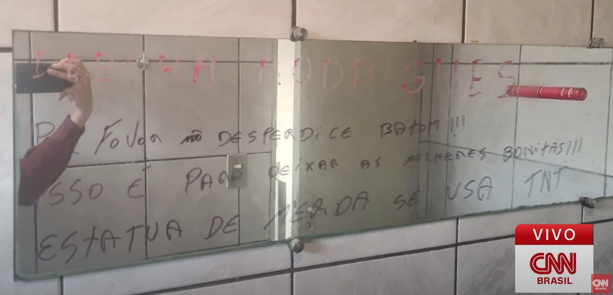 Autor de explosões deixou recado à mulher que pichou 'perdeu mané' na estátua do STF