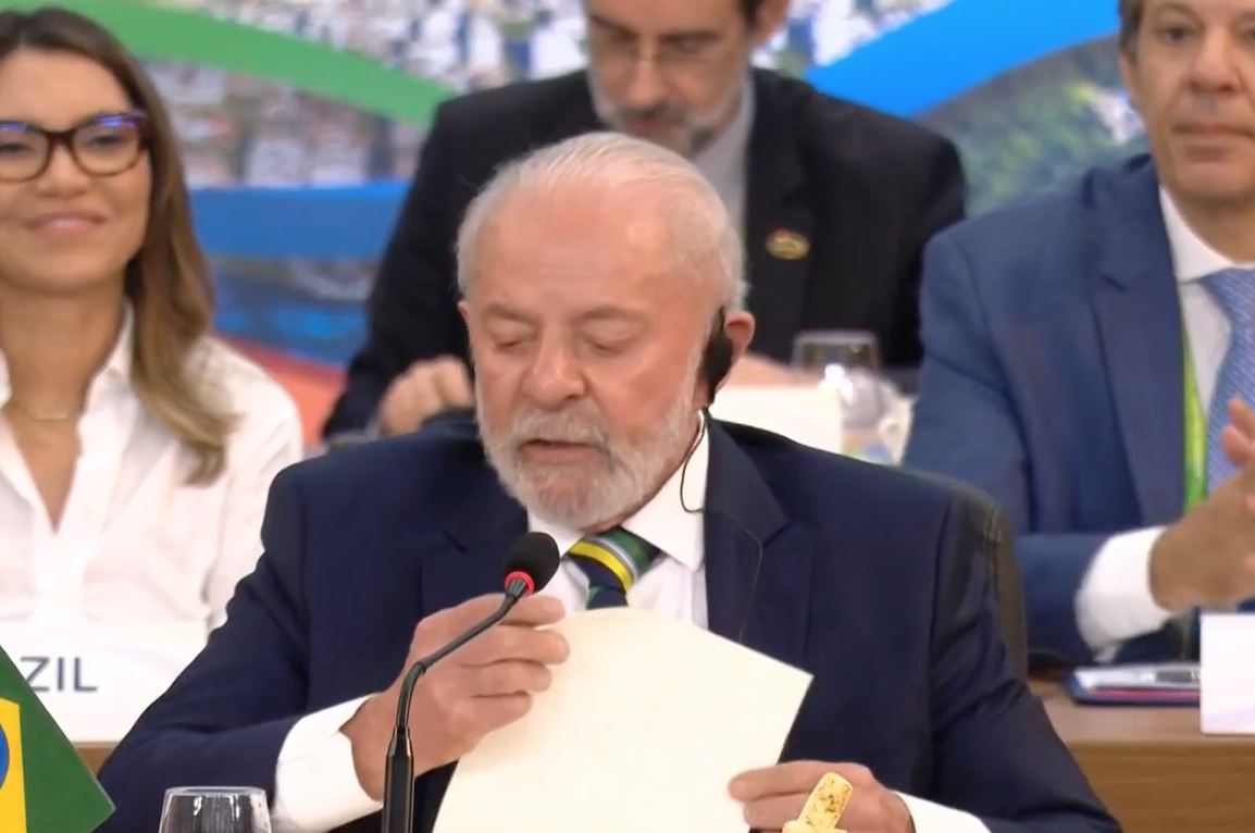Lula critica investimentos em guerras e defende combate à fome na abertura do G20