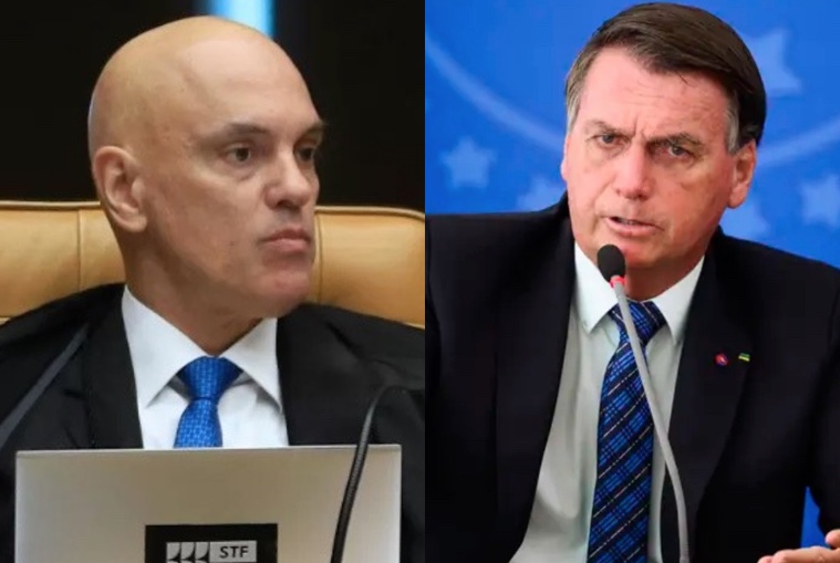 STF tem 4 a 0 contra pedido de Bolsonaro para afastar Moraes da relatoria em inquérito sobre golpe