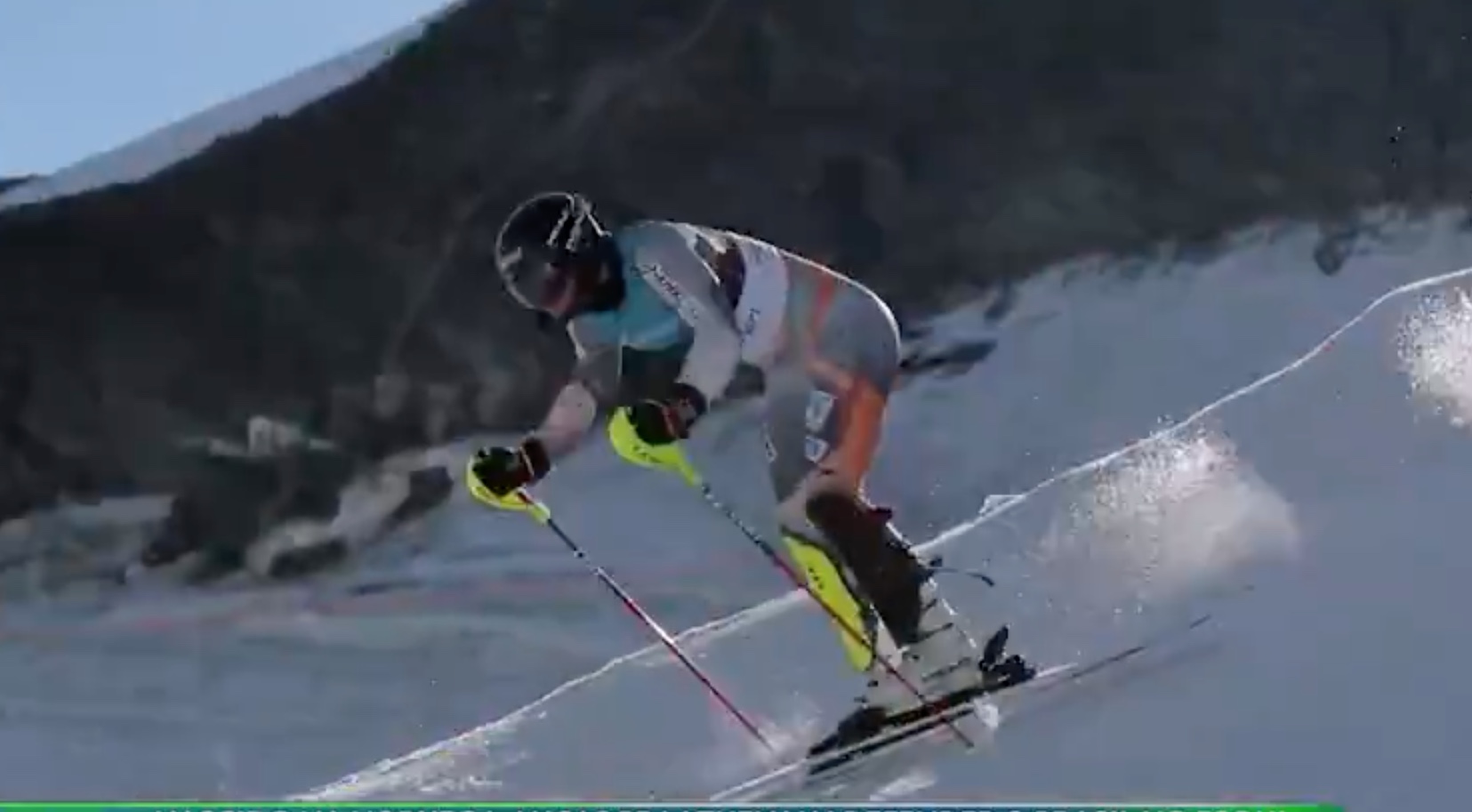 Brasileiro conquista medalha de prata na Copa do Mundo de esqui alpino