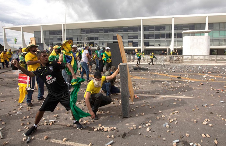 Senado gastou R$ 2,3 milhões para restaurar bens vandalizados nos atos do 8/1 