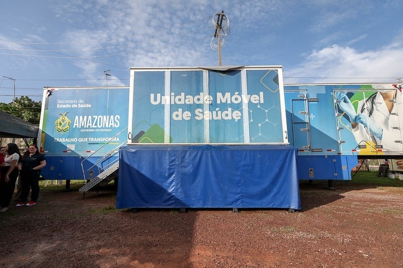 Carreta da Saúde chega a Iranduba com oferta de mais de 2 mil exames de imagens