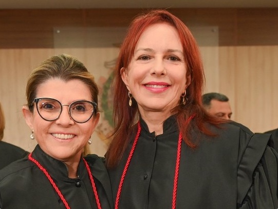 Pela primeira vez, mulheres tomam posse da presidência e vice-presidência do TRE-AM 