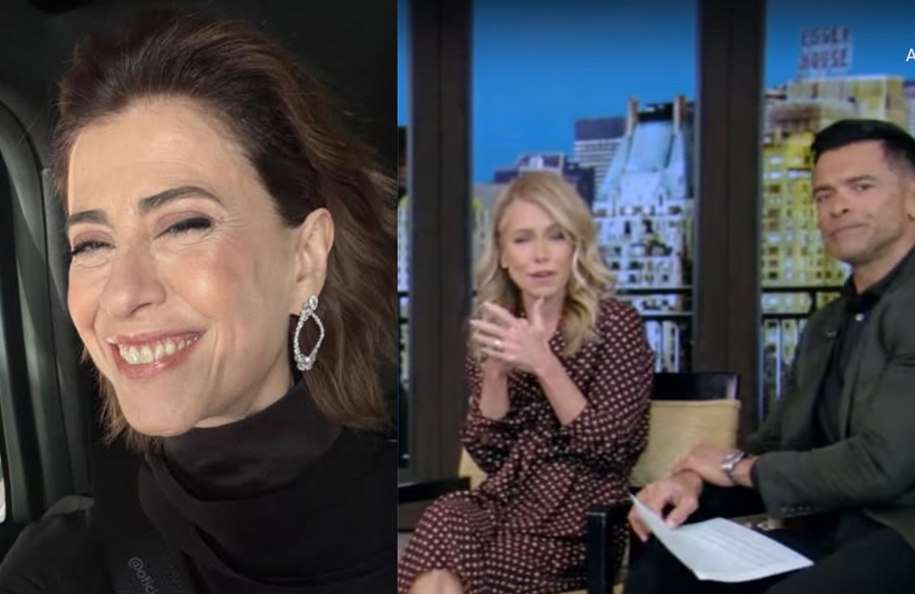 Fernanda Torres chega para gravar ‘Live With Kelly & Mark’ em Nova York
