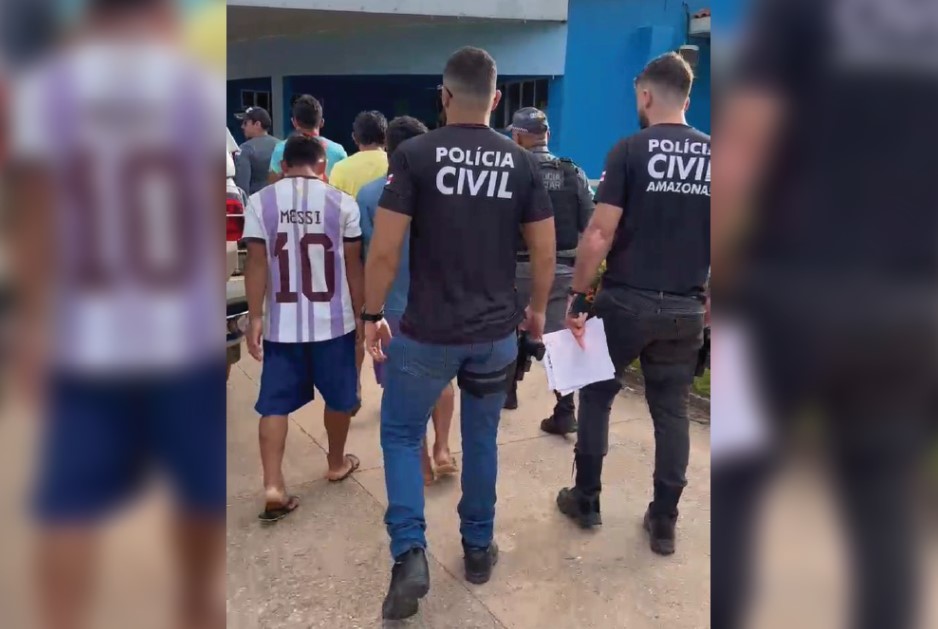Quatro membros da mesma família são presos por matar homem a tiros no Amazonas