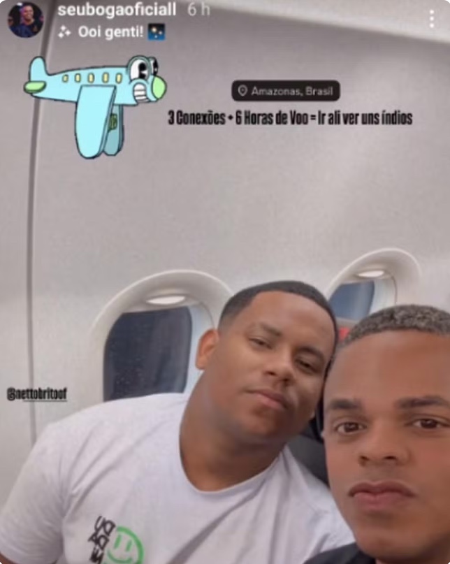 "Indo ver uns índios", diz produtor de cantor de arrocha antes de show no Amazonas