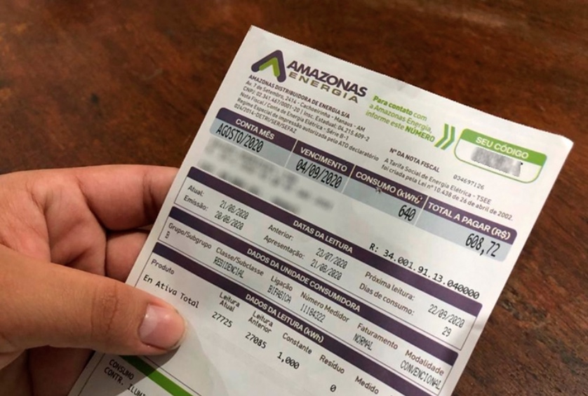 Amazonas Energia é condenada a pagar danos morais por irregularidades na cobrança de consumo