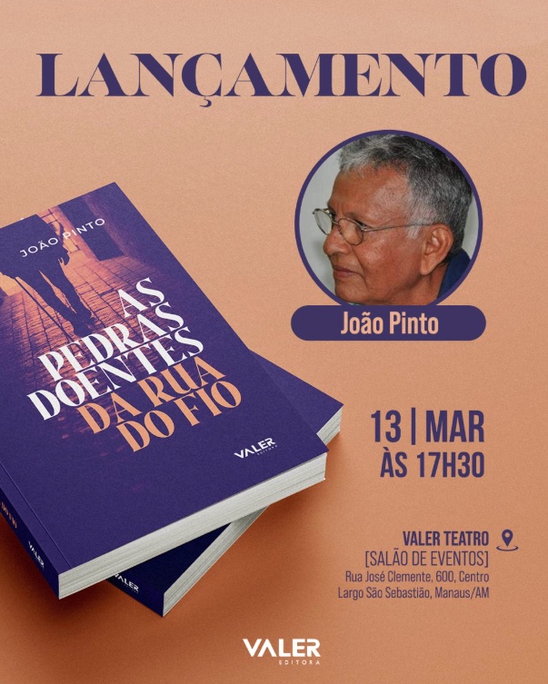 Romance sobre memórias e Alzheimer será lançado quinta na livraria Valer Teatro