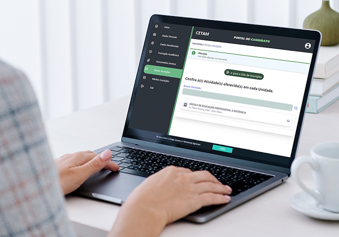 Informática Básica lidera inscrições para cursos do Cetam; confira